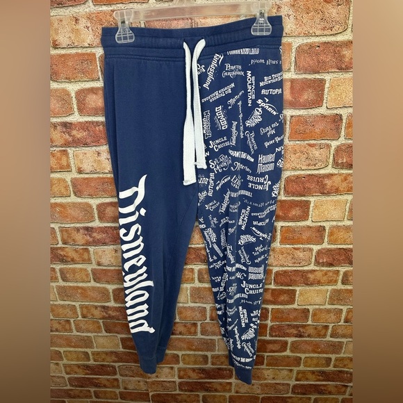 Disney Pants - Disneyland Blue Joggers size M